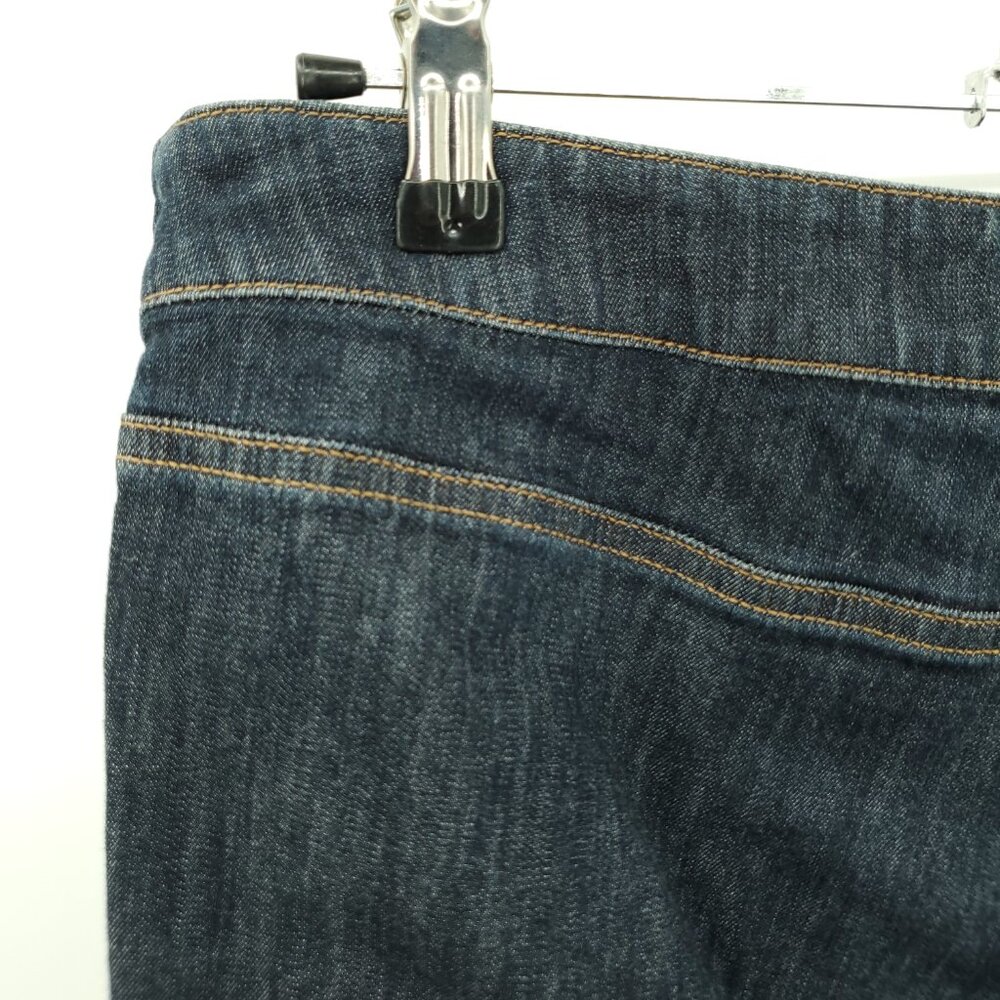 Prada High Rise Stretchy Skinny Jeans Size 31 Dark Blue - Picture 10 of 15